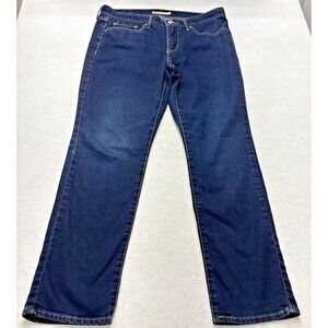 Levi's Women's 312 Shaping Slim Jeans Blue Stretch Denim Size 30 Medium Wash